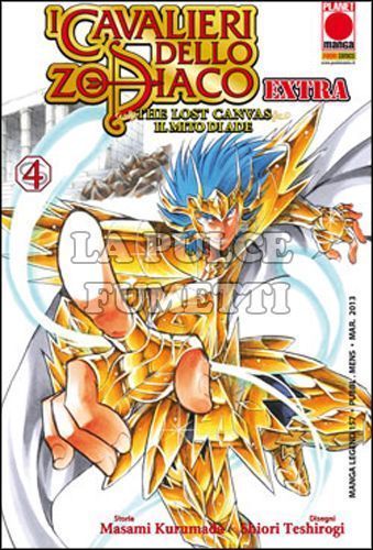 MANGA LEGEND #   157 - CAVALIERI DELLO ZODIACO THE LOST CANVAS EXTRA 4 - 1A RISTAMPA